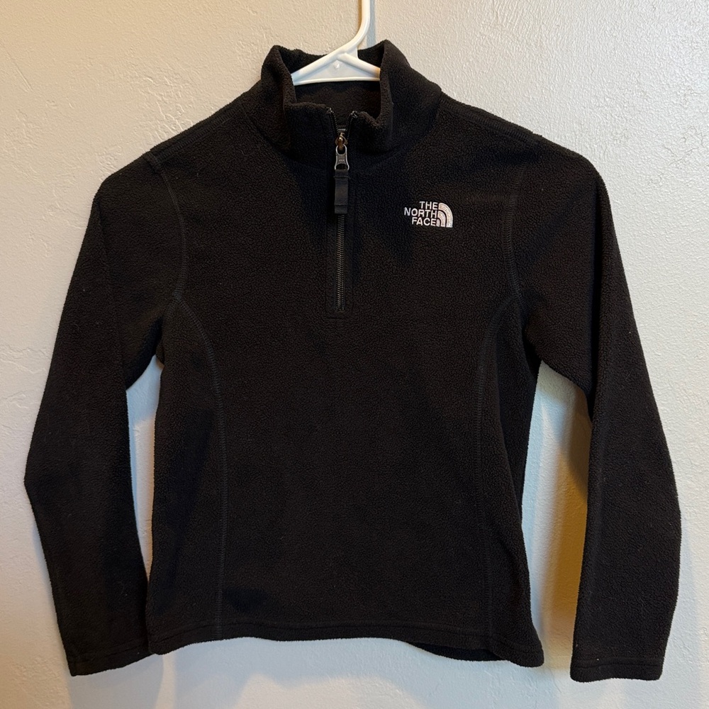 The North Face Black Half-Zip Fleece